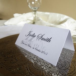 Personalised Church Place Cards