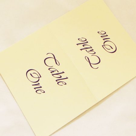 Personalised Elegance Table Numbers / Table Names - Image 3