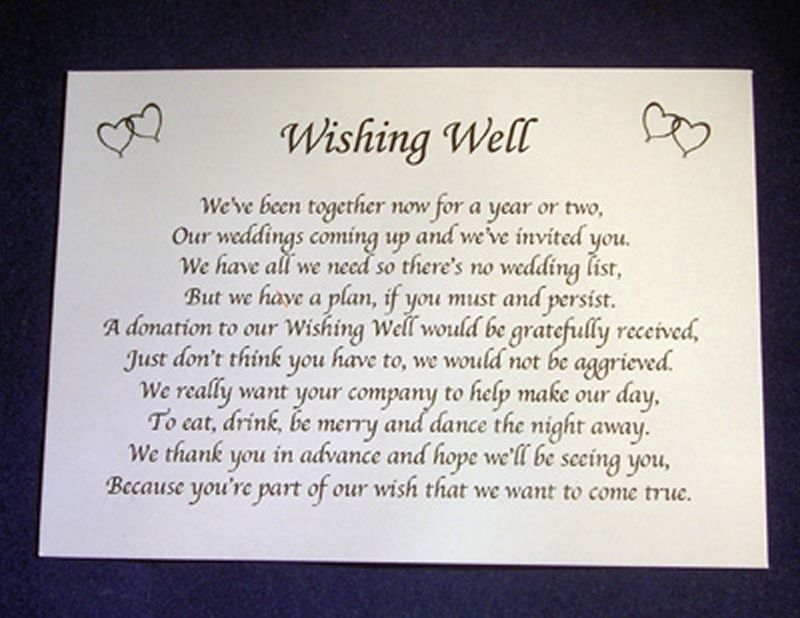 ... -Wishing-Well-Money-Request-Poem-Gift-Cards-for-Wedding-Invitations