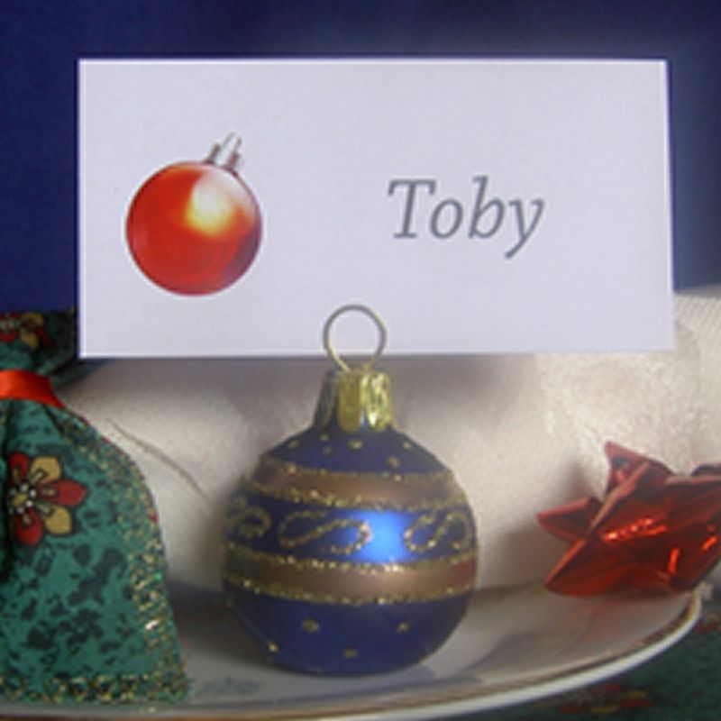 Example Christmas Bauble