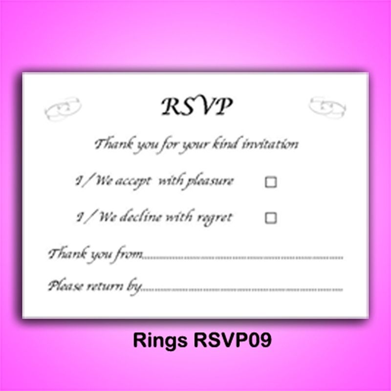 rsvp cards