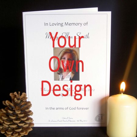 Funeral Order of Service Your Design