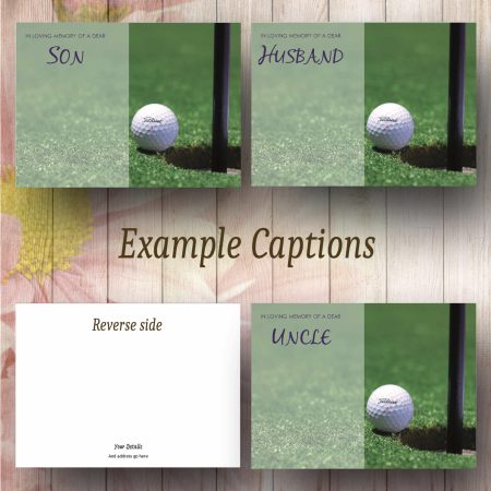 Golf Ball Text Examples