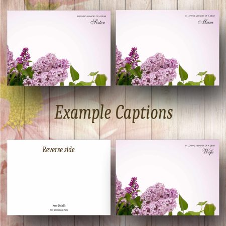 Lilac Tree Text Example