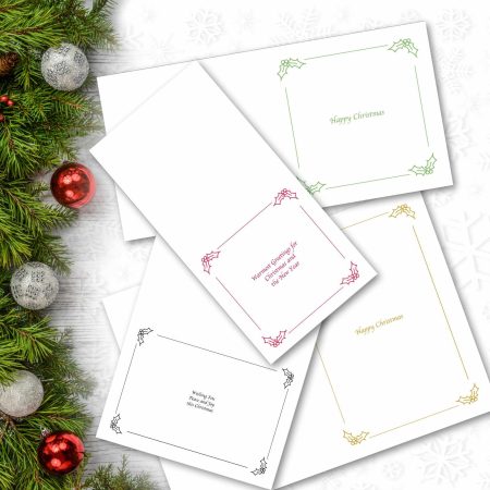 Christmas Card Text Inserts