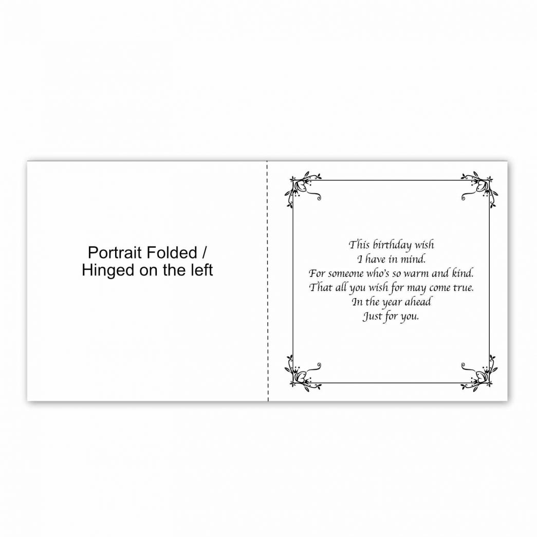 Simple Affordable Birthday Card Inserts for Handmade Cards