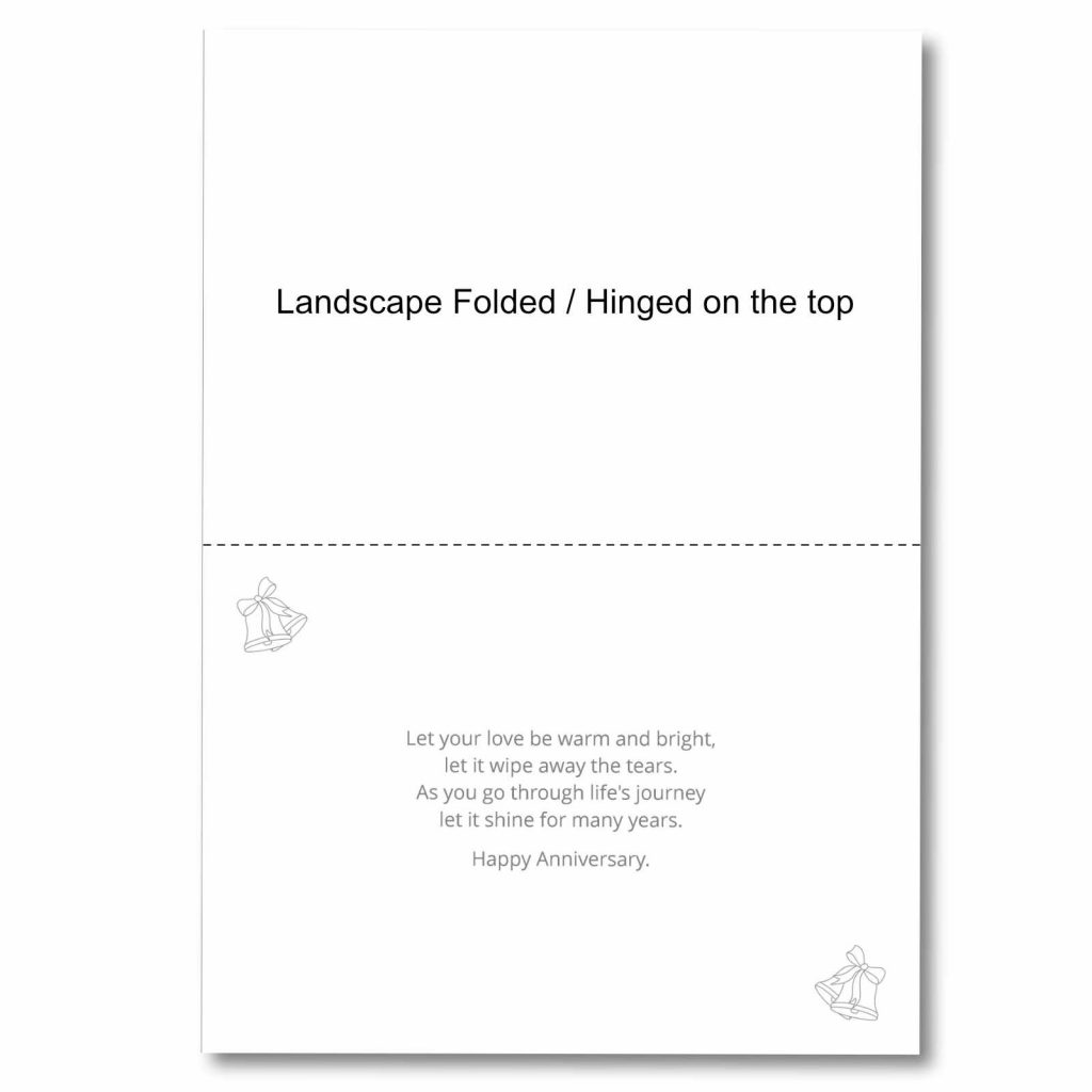 Simple Affordable Anniversary Card Inserts for Handmade Cards