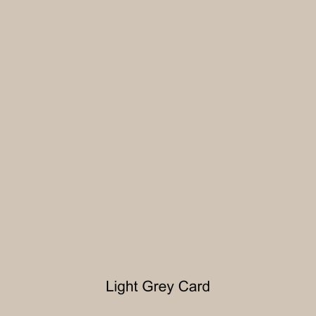 Light Grey coloured card